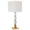 StudioLX Table Lamp Brass Plated Finish