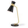 StudioLX Desk Lamp Gold With Black Marble Foot