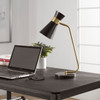 StudioLX Desk Lamp Gold With Black Marble Foot