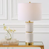 StudioLX Table Lamp Gloss White Ceramic - LX26113-1