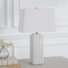 StudioLX Table Lamp Gloss White Ceramic - W26114-1