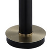 StudioLX Table Lamp Slender Metal Body Finished In Black