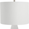 StudioLX Table Lamp Satin White Finish