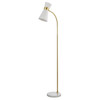 StudioLX Floor Lamp Gold Finish With White Marble Foot