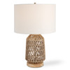 StudioLX Table Lamp Loosely Woven Natural Shade Of Rope