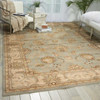 Nourison Persian Empire PE22 Aqua Area Rugs