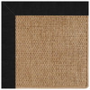 Capel Islamorada-Basketweave Classic Black 2085_312 Indoor/outdoor Bordered