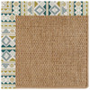 Capel Zelda-Basketweave Inca Lime 2085_219 Indoor/outdoor Bordered