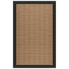Capel Zelda-Herringbone Canvas Black 2091_314 Indoor/outdoor Bordered