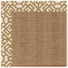 Capel Zelda-Herringbone Lattice Pesto 2091_276 Indoor/outdoor Bordered