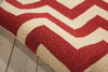 Nourison Portico POR03 Red Area Rugs