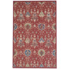 Capel Captiva-Ikat Red 5100_550 Machine Made