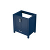 Jacques 30" Distressed Navy Blue Vanity Cabinet Only