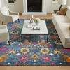 Nourison Passion PSN01 Denim Area Rugs