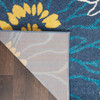 Nourison Passion PSN17 Blue Area Rugs