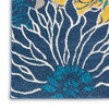 Nourison Passion PSN17 Blue Area Rugs