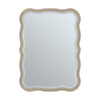 Rowyn Wavy 28" Mirror, Natural