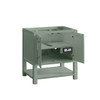 Breckenridge 30" Single Vanity, Smokey Celadon, w/ 3 CM Tajnar Eclos Top