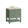 Breckenridge 30" Single Vanity, Smokey Celadon, w/ 3 CM Tajnar Eclos Top