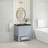 Breckenridge 30" Single Vanity, Serenity Blue, w/ 3 CM Phantome Eclos Top