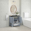 Breckenridge 30" Single Vanity, Serenity Blue, w/ 3 CM Phantome Eclos Top