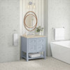 Breckenridge 30" Single Vanity, Serenity Blue, w/ 3 CM Tajnar Eclos Top