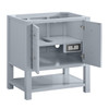 Breckenridge 30" Single Vanity, Serenity Blue, w/ 3 CM Tajnar Eclos Top