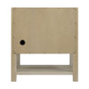 Breckenridge 30" Single Vanity, Whitewashed Oak w/ 3 CM Victorian Silver Silestone Top