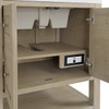 Breckenridge 30" Single Vanity, Whitewashed Oak w/ 3 CM Victorian Silver Silestone Top