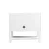 Breckenridge 36" Single Vanity, Bright White w/ 3 CM Lime Delight Top