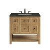 Breckenridge 36" Single Vanity, Light Natural Oak, w/ 3 CM Phantome Eclos Top