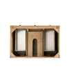 Breckenridge 36" Single Vanity, Light Natural Oak, w/ 3 CM Phantome Eclos Top