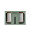 Breckenridge 36" Single Vanity, Smokey Celadon w/ 3 CM Charcoal Soapstone Top
