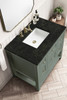 Breckenridge 36" Single Vanity, Smokey Celadon, w/ 3 CM Phantome Eclos Top