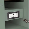 Breckenridge 36" Single Vanity, Smokey Celadon, w/ 3 CM Phantome Eclos Top