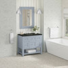 Breckenridge 36" Single Vanity, Serenity Blue, w/ 3 CM Phantome Eclos Top