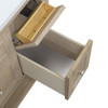 Breckenridge 36" Single Vanity, Whitewashed Oak w/ 3 CM Eternal Jasmine Pearl Silestone Top