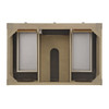 Breckenridge 36" Single Vanity, Whitewashed Oak w/ 3 CM Lime Delight Silestone Top