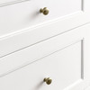 Breckenridge 48" Single Vanity, Bright White w/ 3 CM Ethereal Noctis Top