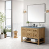 Breckenridge 48" Single Vanity, Light Natural Oak w/ 3 CM Cala Blue Top