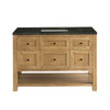Breckenridge 48" Single Vanity, Light Natural Oak, w/ 3 CM Phantome Eclos Top
