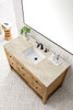 Breckenridge 48" Single Vanity, Light Natural Oak, w/ 3 CM Tajnar Eclos Top