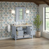 Breckenridge 48" Single Vanity, Serenity Blue, w/ 3 CM Tajnar Eclos Top w/FreePower Wireless Charger
