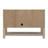 Breckenridge 48" Single Vanity, Whitewashed Oak w/ 3 CM Ethereal Noctis Silestone Top