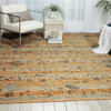 Nourison Rhapsody RH013 Caramel/cream Area Rugs