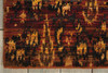 Nourison Rhapsody RH014 Flame Area Rugs