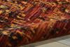 Nourison Rhapsody RH014 Flame Area Rugs
