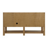 Breckenridge 60" Single Vanity, Light Natural Oak, w/ 3 CM Lime Delight Quartz Top