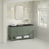 Breckenridge 60" Single Vanity, Smokey Celadon, w/ 3 CM Phantome Eclos Top