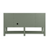 Breckenridge 60" Single Vanity, Smokey Celadon, w/ 3 CM Phantome Eclos Top